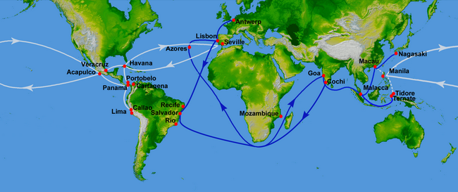 המסעות הספרדיים והפורטוגליים