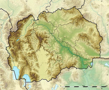 מפת מקדוניה