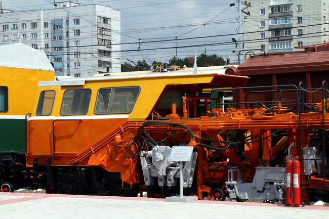 מוזיאון הרכבות בנובוסיבירסק; צילום: גילי חסקין