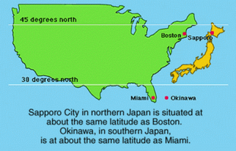 הגיאוגרפיה של יפן