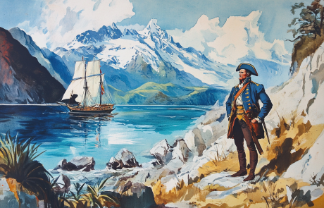 ביקורו ומחקרו של קפטן קוק בניו זילנד