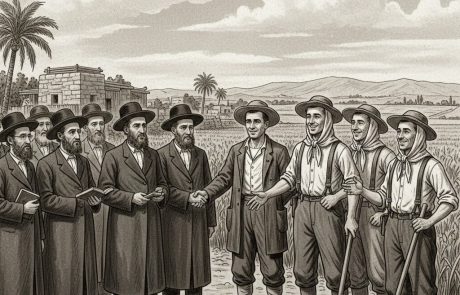 סיור בין חלוצים לחסידים