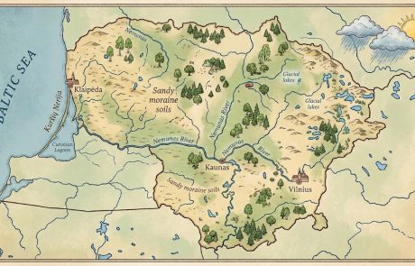 הגאוגרפיה של ליטא