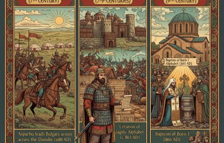 תולדות בולגריה מראשיתה ועד התנצרותה בימי הביניים