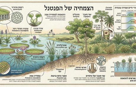 הצמחייה של הפנטנל