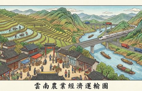 יונאן: כלכלה, חקלאות, תחבורה