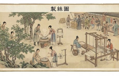 המשי: ייצור, תולדות ומסחר