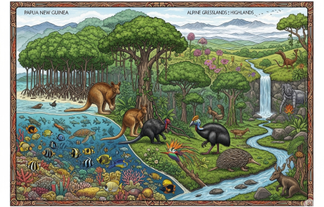 אקולוגיה של פפואה – גיניאה החדשה