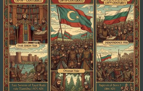 תולדות בולגריה מהתנצרותה ועד קבלת העצמאות